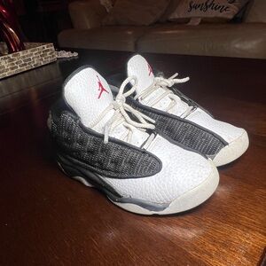 Air Jordan Black and White Sneakers no box